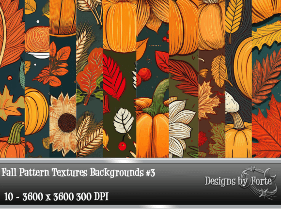 Download Fall Pattern Textures Backgrounds #3 - Textures Collection
