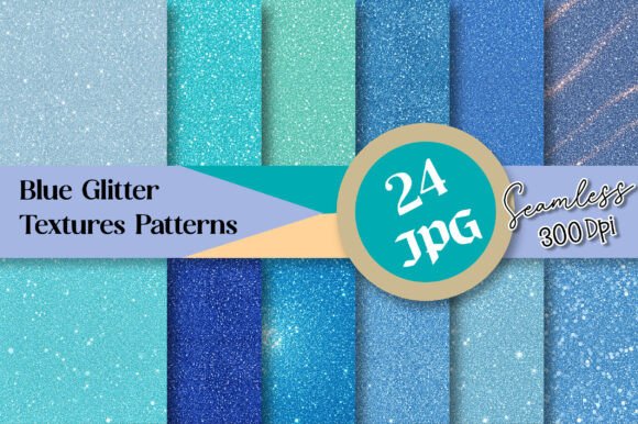 Download Blue Glitter Textures Patterns - Textures Collection