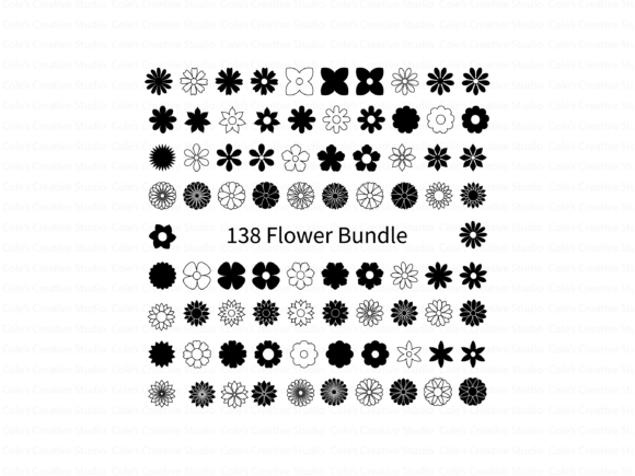 Download 138 Flower Designs Svg Bundle - Flower designs Collection