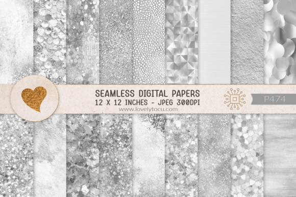 Download Silver Glitter and Metallic Textures - Textures Collection